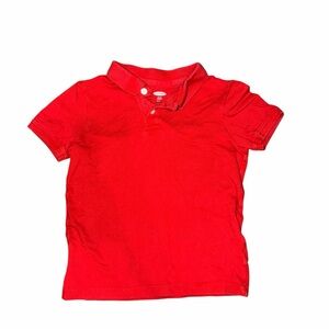 Old Navy Bright Red Kids Polo